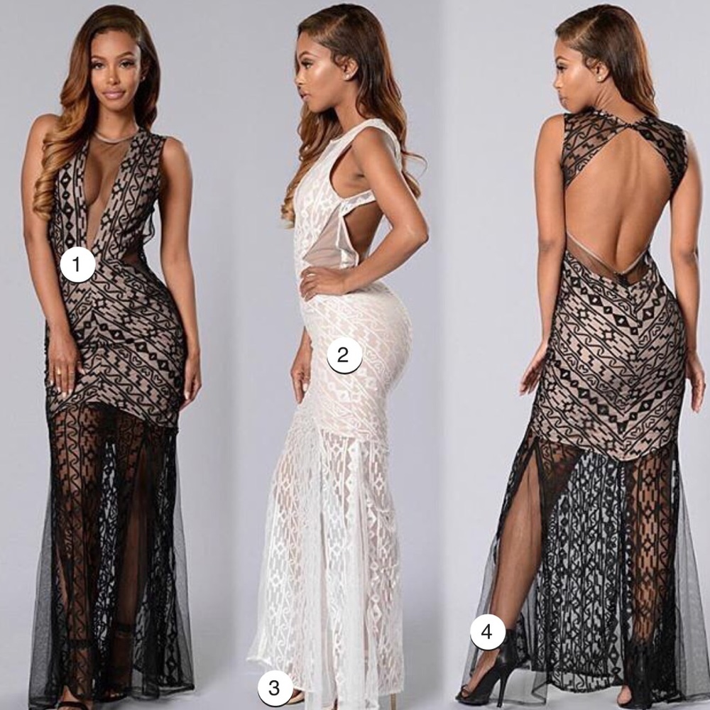 Elegant lace dress